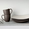 thumbnail image 7 of Noritake Colorwave Chocolate 16-Piece Square Dinnerware Set, Service for 4, 7 of 7