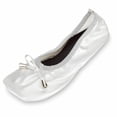 thumbnail image 2 of Shoes8teen Women's Foldable Portable Travel Ballet Flat Shoes w/Matching Carrying Case, 2 of 2
