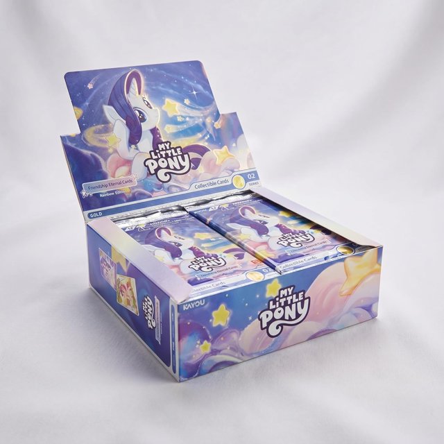 KAYOU My Little Pony Friendship Eternal Cards - Rainbow Edition English Series 2 Original Box 20 Pack 100 Pcs