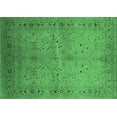 thumbnail image 1 of Ahgly Company Indoor Rectangle Oriental Emerald Green Industrial Area Rugs, 6' x 9', 1 of 4