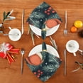 thumbnail image 4 of Napkin Satin Napkin 20*20Inchx1 Kitchen Towel Dinner Plate Towel Decorative Towel Napkin Tea Towel Suitable For Kitchen Table Christmas Pretty Squirrel, 4 of 8