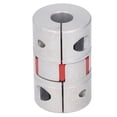 thumbnail image 2 of Ouitble Acoplamiento De Eje Flexible De Ciruela D40L65 Acoplador De Conector De Identificación De 15 Mm Aleación De Aluminio para Servomotor, Husillo Y Eje, Motor Paso A Paso, Etc., 2 of 14