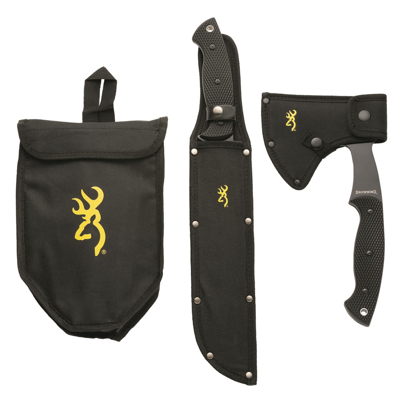 Browning Camp Machete, Hatchet and Folding Shovel
