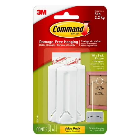 Command Wire-Backed Picture Hanging Hooks 17043