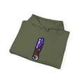 thumbnail image 3 of Flip Tom Penny Magician Skateboard 2000s Vintage Classic Rare Hoodie Print - 2XL / Military Green, 3 of 5