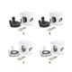 thumbnail image 3 of Methold Soportes para altavoces inteligentes para sala de estar Soporte de montaje en pared Soporte para colgar Accesorio para colgar Piezas de Cables de audio/vídeo Negro 1 pieza, 3 of 6