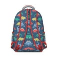 thumbnail image 3 of Dinosaur Backpack with Laptop Sleeve - Durable School & Work Bag, Multiple Pockets, Comfortable Shoulder Straps, Stylish Print, 3 of 6