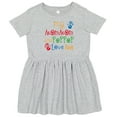 thumbnail image 3 of Inktastic Mommom and Poppop Love Me Girls Toddler Dress, 3 of 5