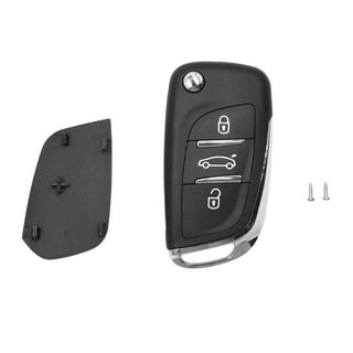 3 Button Remote Flip Key Fob Case - CE0523 VA2 For Peugeot 407 308 307 207  CC SW