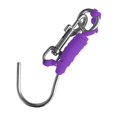 thumbnail image 1 of Anzuelo para arrecifes con línea de 47 "y clip de Púrpura Sunnimix Buceo Reef Hook, 1 of 7