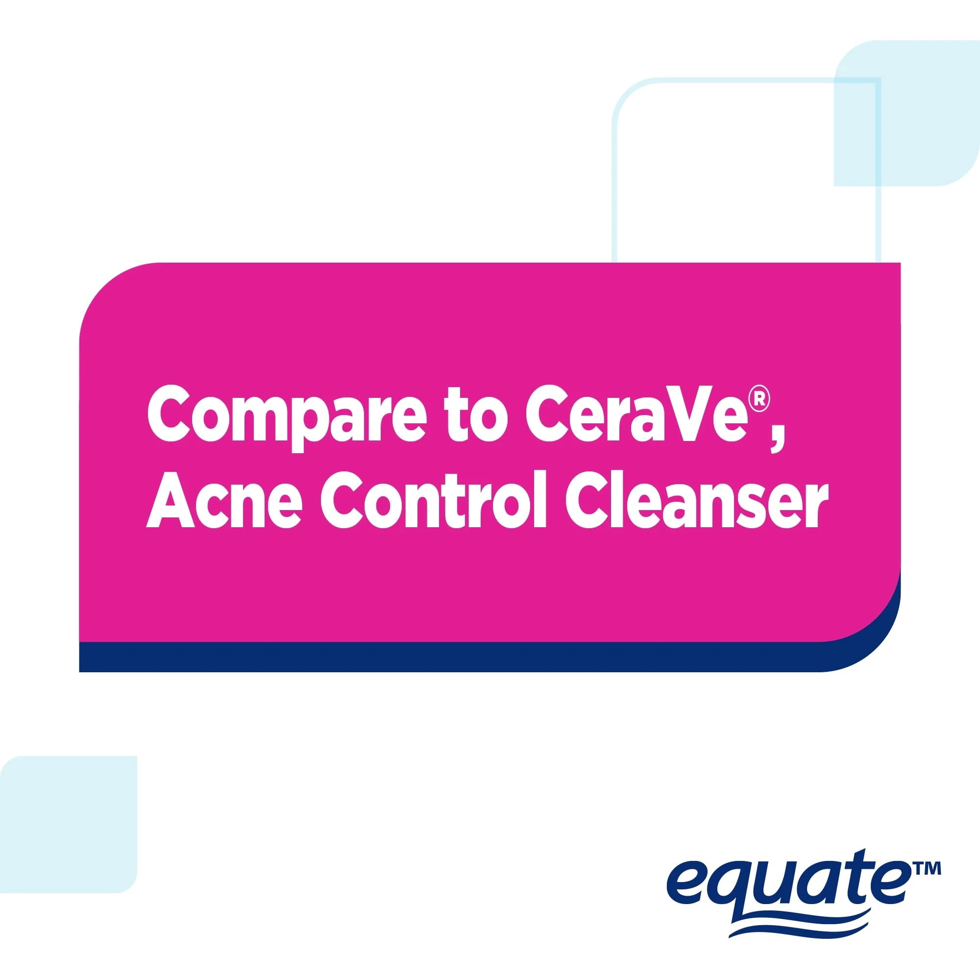Equate Acne Control Cleanser, 12 fl oz