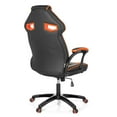 thumbnail image 3 of NEW ViscoLogic Series APOLLO Gaming Racing Style Swivel Office Chair (Black Orange), 3 of 4