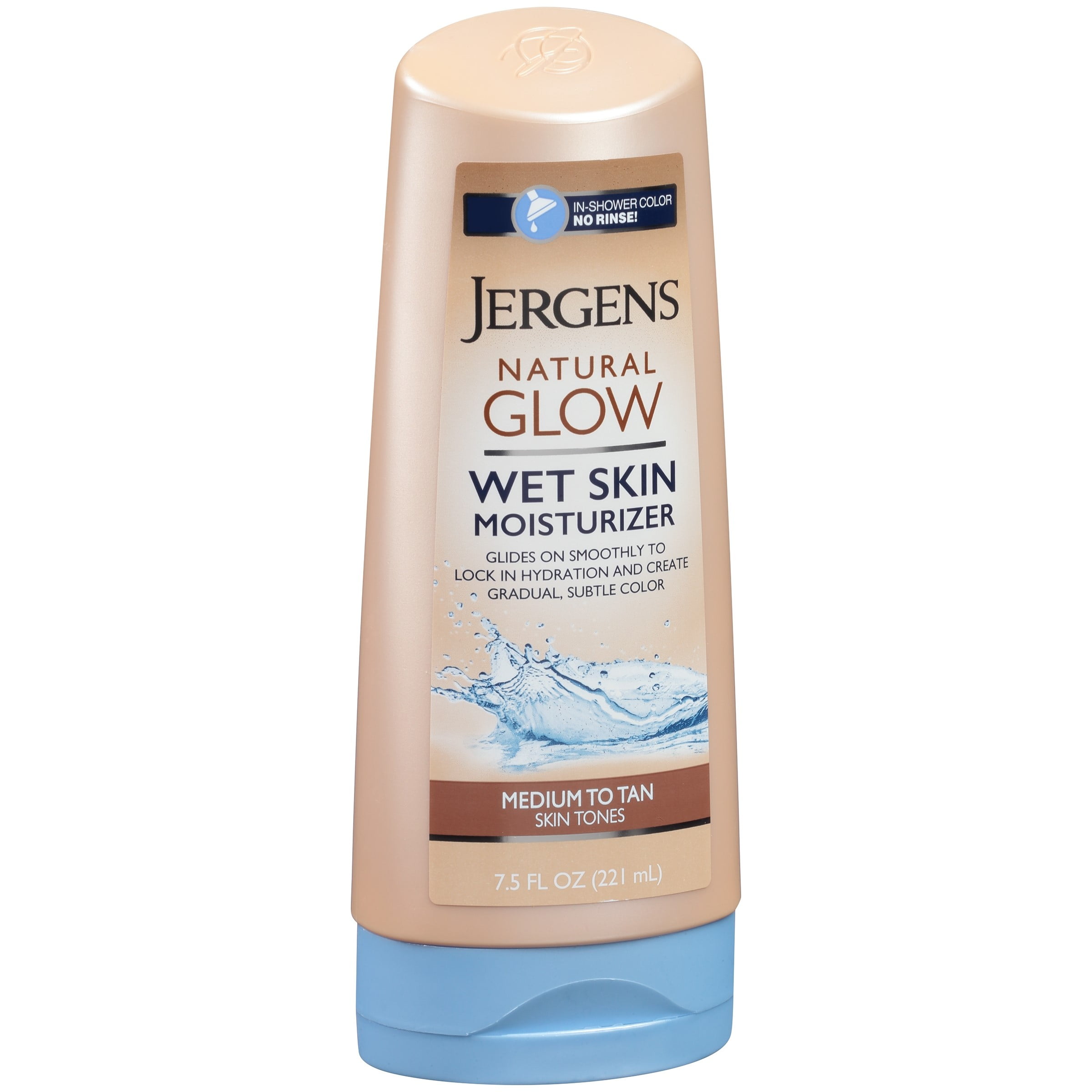 Jergens Natural Glow Wet Skin Moisturizer Fair To Medium Tones Jergens Natural Glow Wet Skin Moisturizer Fair To Medium Tones 7 5 Fl Oz Com
