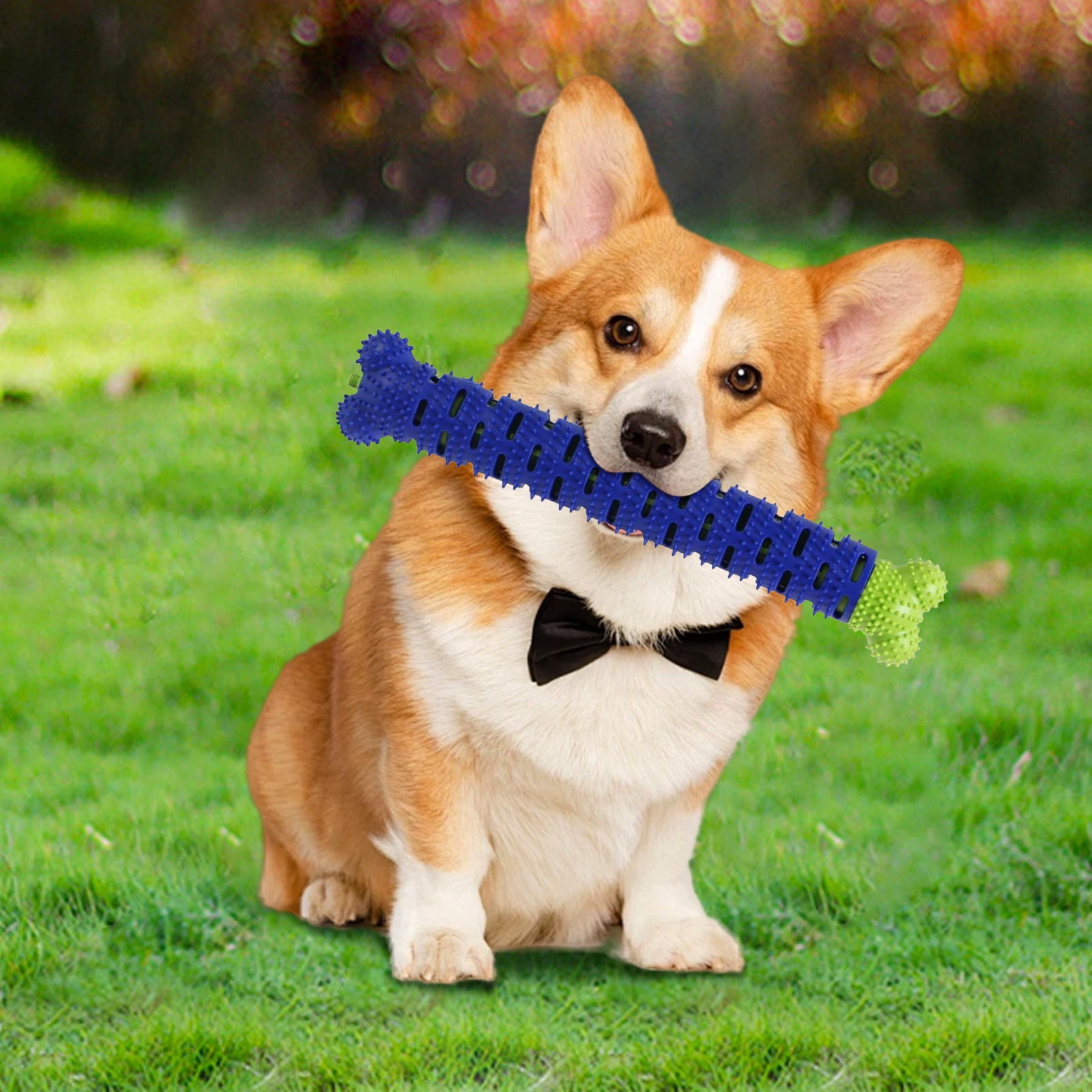 9.65 Inch Chew Toy for Dog, 2025 New Toothbrush Stick Toys for Aggressive Chewers Interactive Toy Treats Tough Toys to Keep Them Busy Chew Toys for Small Dogs, Toothbrush Stick