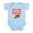 Sky Blue, variant on CafePress - Don’T Make Me Text My Godfather Body Suit - Baby Light Bodysuit, Size Newborn - 24 Months