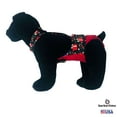 thumbnail image 2 of Barkertime Christmas Presents on Red Escape-Proof Waterproof Premium Dog Diaper Overall - Made in USA, 2 of 6