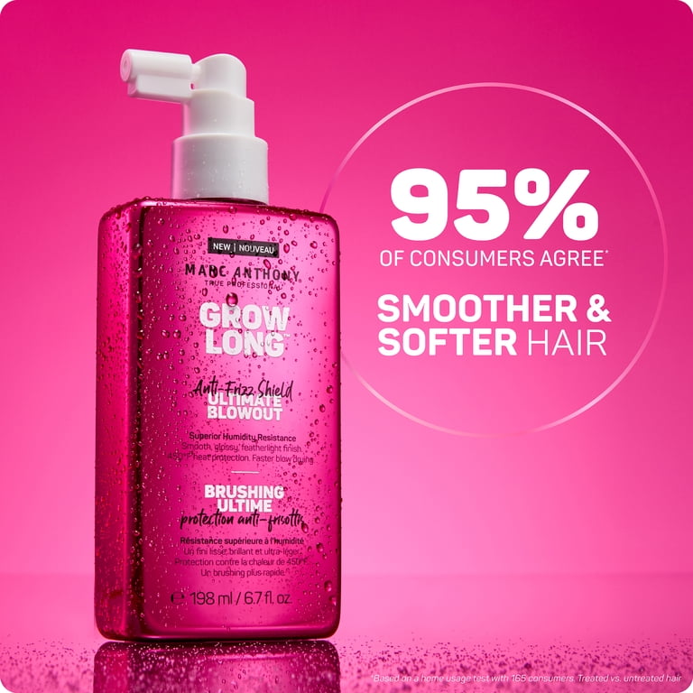 Marc Anthony Grow Long Anti-Frizz Shield Blowout Spray, 6.7 fl oz photo 6