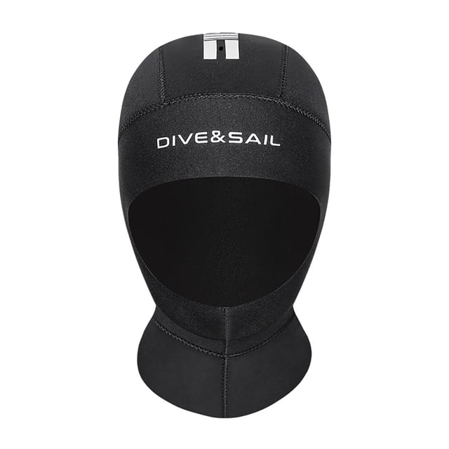 Gorra de buceo de la vela de buceo Mantener cálido Equipo de snorkeling Scuba Sudadera con capucha Sombrero Cubierta de cuello de cabeza a prueba de sol Swim Swim Gorra para los hombres 【XL】 seitruly OD003264-04