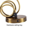 thumbnail image 2 of Base soporte para lámpara techo tornillo E27 AC110V-220V Cable 1M accesorios Retro DIY, 2 of 7