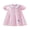 Pink-5, variant on BemeyourBBs Kids Toddler Girls Pink Birthday Day Dress Outfit 1 2 3 4 5 6 Years Old Birthday Summer Clothes Little Girl Puff Short Sleeve Doll Collar Carousel Balloon Cake Embroidery Dress