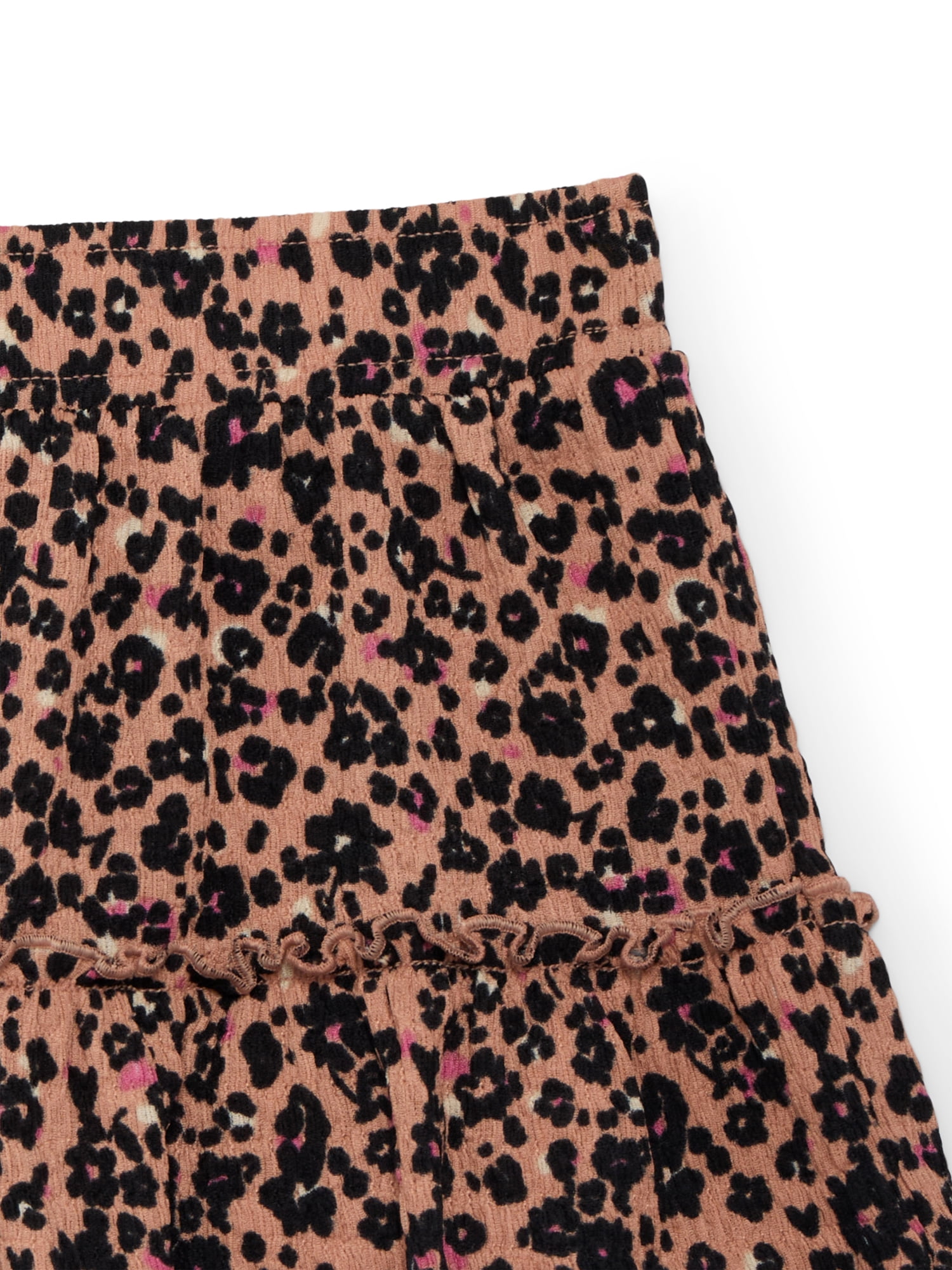 Wonder Nation Girls Knit Ruffle Skirt, Sizes 4-18 & Plus