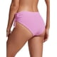 thumbnail image 2 of Bombacha de bikini CRZ YOGA tiro medio con fruncido rosa M, 2 of 5