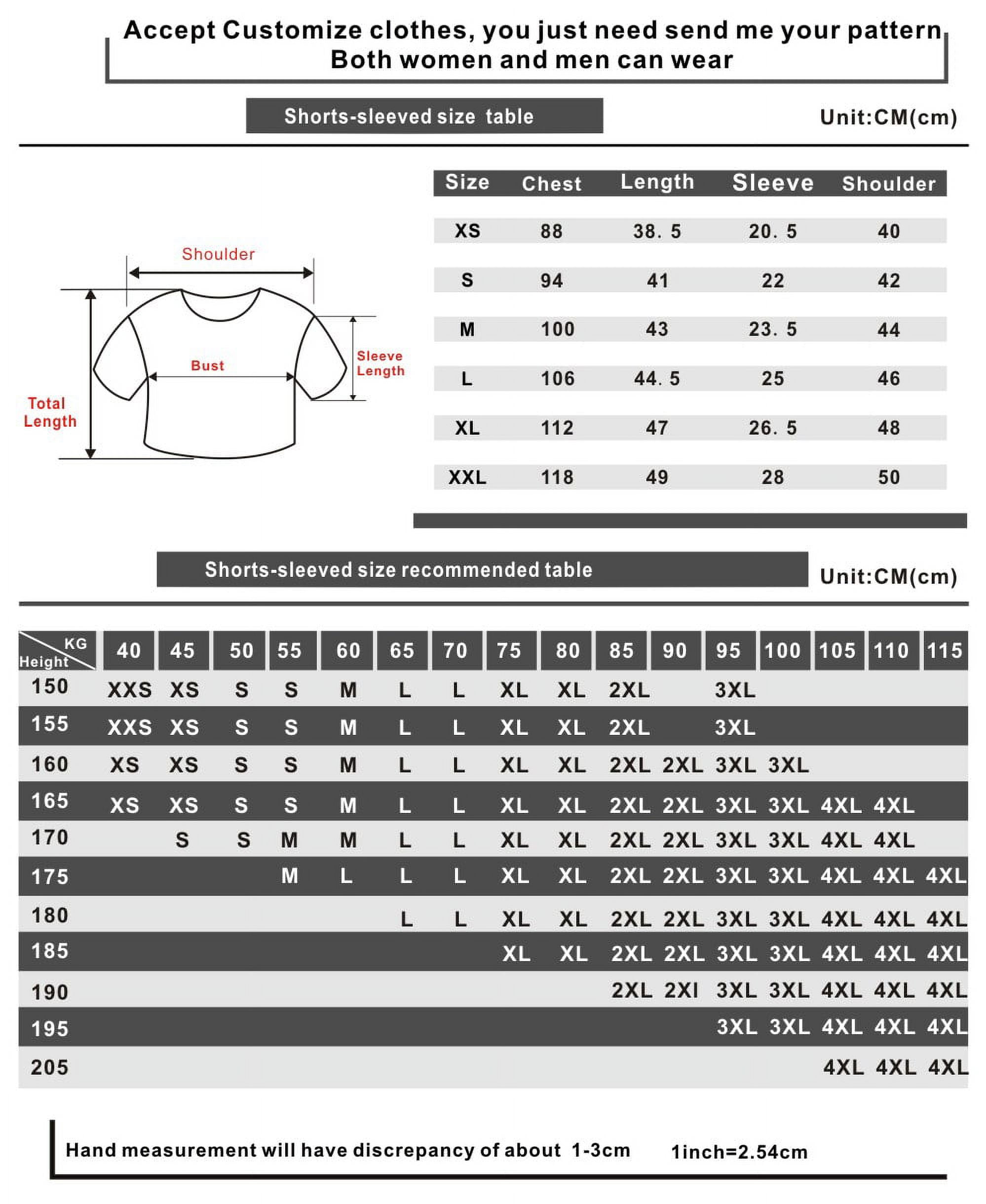 jordan youth clothes size chart