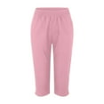 thumbnail image 4 of Afdoent Capri Pants For Women Stylish Printed Pants Loose Outdoor Pants For Women Fashion Vacation Clothes, 4 of 4