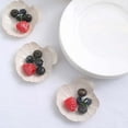 thumbnail image 6 of Efavormart 24 Pack | 3.5" Mini Sea Shell Wheat Straw Fiber Snack Serving Trays, Biodegradable Appetizer Dessert Plates, 6 of 11