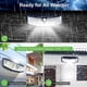 thumbnail image 2 of Lámpara De Pared Solar Ip65 Impermeable Cuerpo Humano Inducción Luz De Pared Sensor De Movimiento Al Aire Libre Luz Solar Con Tres Modos Para Jardín Patio Terraza 308 Led Serendint HA016494-00, 2 of 6
