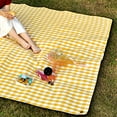 thumbnail image 4 of tredstone Tapis de Pique-Nique Épaissis Durables et Longue Durée Tapis Anti-Humidité Très Grands Carrés Rouges et Bleus 200*200 cm, 4 of 6