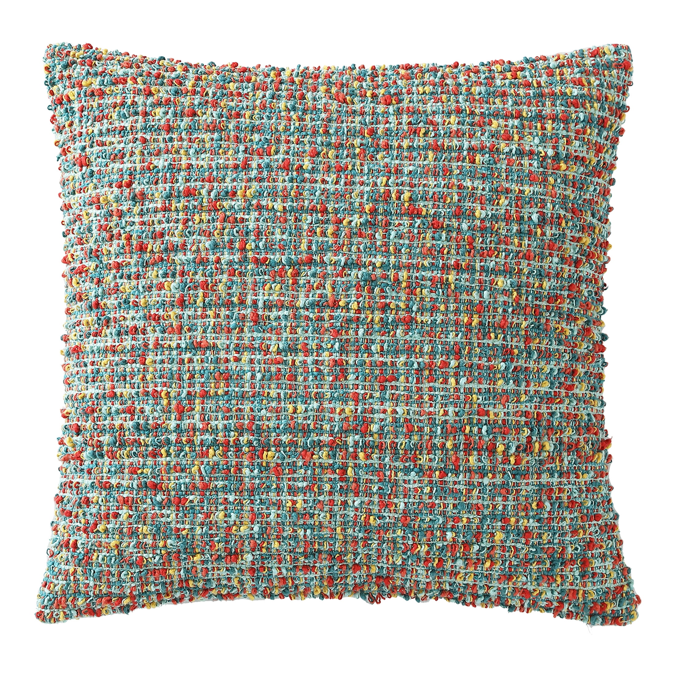 The Pioneer Woman Woven Boucle Cotton Square Decorative Throw Pillow