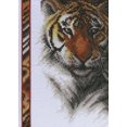 thumbnail image 2 of Janlynn Mini Counted Cross Stitch Kit 5"X7"-Wildlife Tiger (14 Count) - 13-0261, 2 of 2