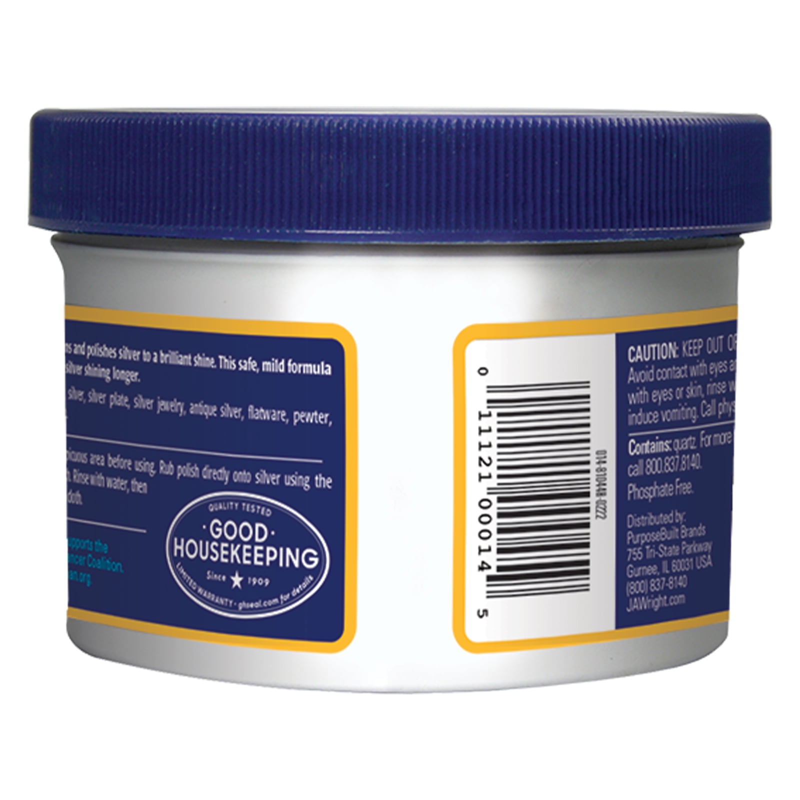 Wright's Silver Cleaner and Polish Cream - 8 Oz