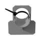 thumbnail image 1 of Eigraketly Soporte de manguera de piscina con bridas para cables, estante de plástico de tubo adhesivo para reemplazo de soporte de tuberías de 30-38mm Deportes acuáticos Gris Eigraketly OD023121-02, 1 of 6