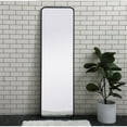 thumbnail image 2 of Soft corner metal rectangular mirror 18x60 inch in Black, 2 of 5