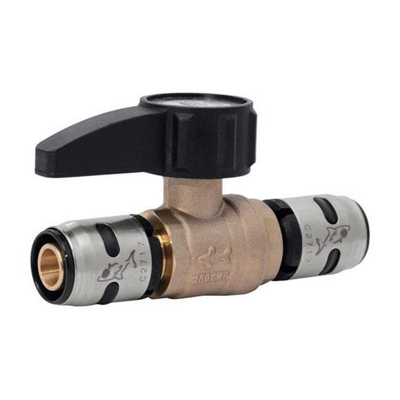 Sharkbite 4915070 EvoPEX Push to Connect 0.5 in. Push x 0.5 in. Dia. Push Ball Valve