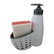 thumbnail image 3 of Dispensador de jabón con soporte para esponja, esponja dispensadora de jabón 2 en 1 con caja de almacenamiento para accesorios de bar y hotel, 3 of 9