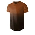 thumbnail image 3 of Mens T Shirts Plus Size Crewneck Short Sleeve T-Shirt Casual Summer Slim Fit Workout Athletic Big Men's and Tall Men's Shirts, 3 of 3