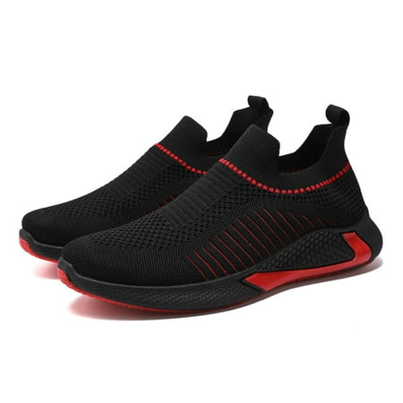 

Lanhui Men s Socks Shoes Sports Shoes Breathable Fly Woven Mesh Casual Running Shoes