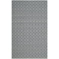 thumbnail image 4 of SAFAVIEH Montauk Lavern Geometric Cotton Area Rug, Ivory/Navy, 6' x 9', 4 of 10