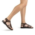 thumbnail image 2 of Leah - Leather Gladiator Sandal - Womens Sandals, 2 of 6
