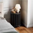thumbnail image 3 of 100% solid wood stackable stools set of 4, wooden stools, 18-inch stools, stacking stools, nesting tables, sturdy and durable, no installation required, top stackable round side table, 3 of 9