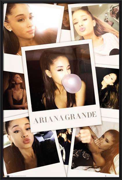 Poster Ariana Grande Pop Singer Star Room Club Art Wall Cloth Print 217