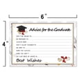thumbnail image 5 of 5 Pcs Graduation Wish Cards – Advice Cards for High School, College, Senior School – 15 cm Grad Party Supplies – Keepsake Set – 1 Set, 5 of 7