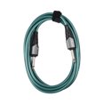 thumbnail image 2 of Cable 1/4 Inch Audio Instrument Cable 10ft Noise Reduction Dual Straight Interface 6.35mm Mono Waterproof Guitar Cable Compression Resistant Professional Audio Interconnect Cord, 2 of 7