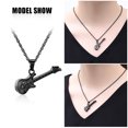 thumbnail image 3 of Musical Instrument Guitar Urn Cremation Necklace for Women&Men Guitar Urn Necklace for Ashes for Loss of Guitarist or Music Lover, 3 of 9