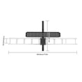 thumbnail image 2 of Motorcycle Carrier, Aluminum Hitch Carrier for Dirt Bikes, Motorcycle Bracket for Most Dirt Bikes and Motorcycles with a Maximum Tire Width of 4", 2 of 13
