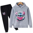 thumbnail image 1 of Ropa de punto para niños, traje para niños, suéter cálido, sudaderas con capucha para niñas, pulóver, sudadera, pantalón, chándal de invierno y primavera para niñas, ropa deportiva de 140CM Gao Jinjia LED, 1 of 2