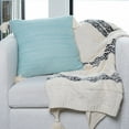 thumbnail image 3 of Elsie & Zoey Necalli 18X18" Reversible Striped Cotton Throw Pillow for Women, 3 of 5